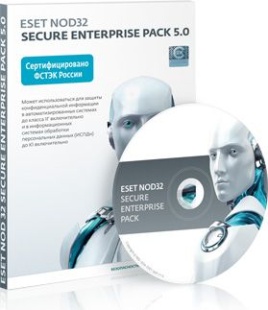 Программный продукт антивирус ESET NOD32 Secure Enterprise Pack 5.0 (ESET-MPACK-NOD32-SEP)